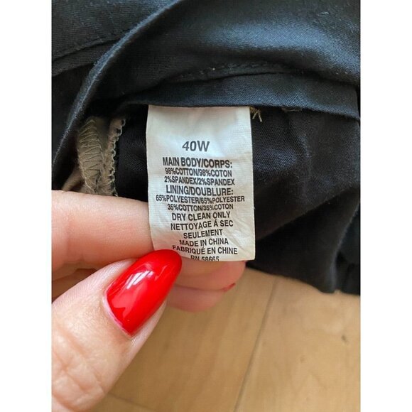 NORDSTROM Bnwot Tech-Smart Trim Fit Pants Trousers Tan Chinos - Picture 7 of 9